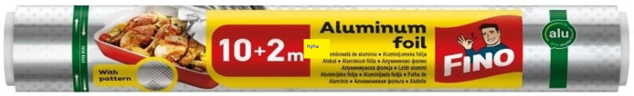detail Fino aluminum foil 10+2m