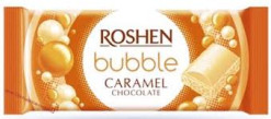 Roshen 80g Bubble caramel chocolate