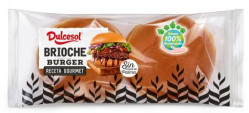 Dulcesol burger brioche 4ks 340g