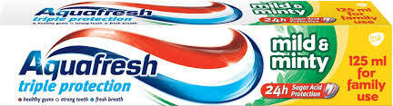 detail AQUAFRESH z.pasta 125ml triple protection mild minty