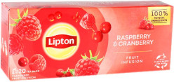 Lipton 20bags Raspberry a cranberry