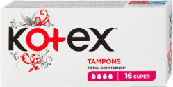 Kotex tampon 16ks super