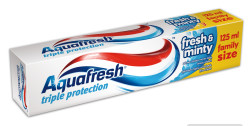 AQUAFRESH z.pasta 125ml triple protection healthu gum