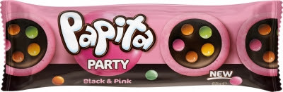 detail Papita party 63g Black a pink