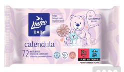 Linteo Baby vlhčené ubrousky 72ks Calendula
