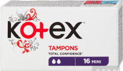 Kotex tampon 16ks mini