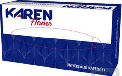 KAREN kapesníky v krabici 100ks 2vrst.