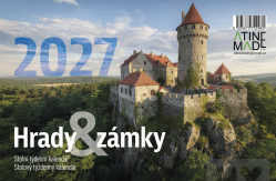 Velký kalendář 2027 Hrady a Zámky 10ks/ Lich to