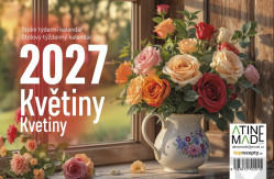 Velký kalendář 2027 Květiny 10ks/ Lich to