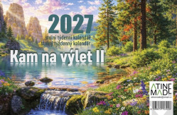 Velký kalendář 2027 Kam na výlet II 10ks/ Lich to