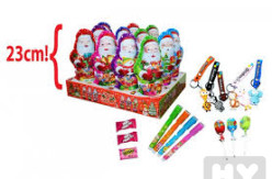 Christmas merry figure 65g/12ks