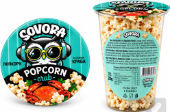 SOVORA popcorn CUP 20g Crab