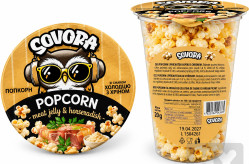 SOVORA popcorn CUP 20g meat jelly a horseraddish