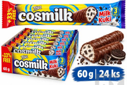 Togo Cosmilk Milk Kuki biscuit bar 60g 24ks