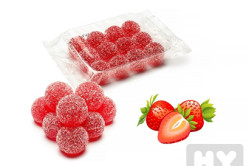 Klim želé fruit ball 245g Jahoda