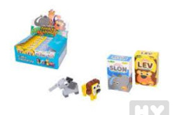 Wiky puzzle ořezávátko na jednu tužku zvířátka