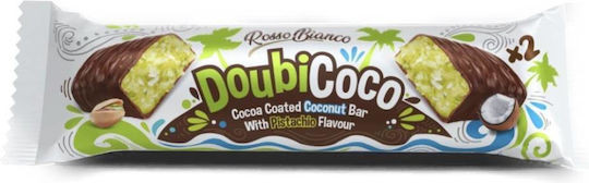 detail Rosso Bianco Doubicoco 40g coconut pistachio