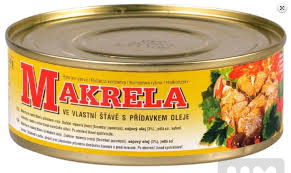 detail Makrela 240g ve vlastní štavě s prídavkem oleje