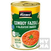 Hame Cowboy fazole v rajč. omač. 415g