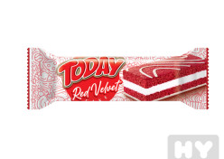 Today red velvet cake 50g/24ks