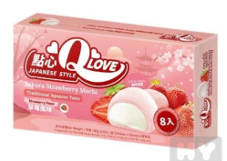 Qlove mochi 80g Strawberry