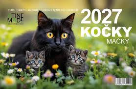 detail Velký kalendář 2027 Kočky 10ks/Lich to