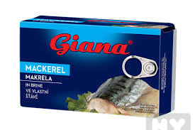 detail Giana makrela 125g ve vlastní štávě