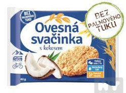 Ovesná svačinka 40g s kokosem
