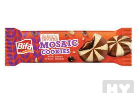 detail Bifa mosaic cookies s kakao cream 24x60g dvoubarevne