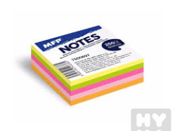 MFP Bloček samolepicí 50x50mm 250listů mix 5 barev Neon