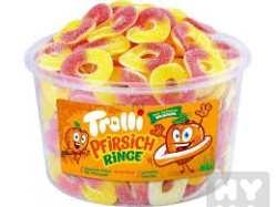 Trolli Pfirsich ringe 150ks 8g