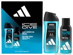 Adidas kazety ice dive spr 250ml +150ml body sprej