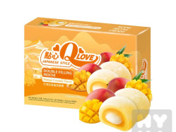 Qlove mochi 180g Double filling mango