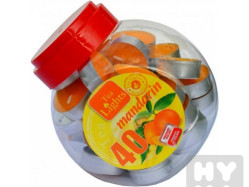 Admit Tea lights 40ks Mandarin
