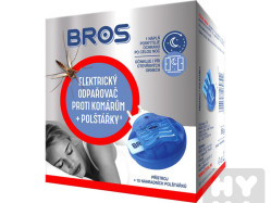 Bros elek. odpař. komplet proti komárům 10ks 55g