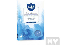 Bispol Aura tea light 6ks Anti tobacco