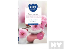 Bispol Aura tea light 6ks spa garden