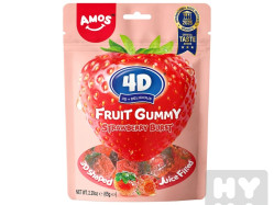 Amos gummy 4D 65g Strawberry