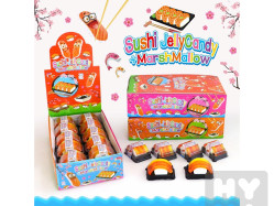 Sushi jelly candy + Marshmallow 14g/20ks