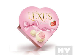 Lexus Srdce 110g mléčné bonbony s jahodovou