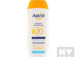 Astrid sun 200ml Ochrana a hydratace 20SPF mléko na opalo.
