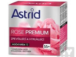 Astrid night cream rose premium 55+