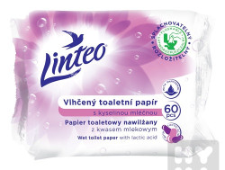 Linteo vlhčené TP 60ks s kyselinou mlecnou