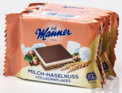Manner 100g Milch haselnuss