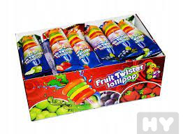 detail Fruit Twister lollipop 10g/30ks