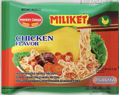 Miliket instantní nudle 65g Kuřecí