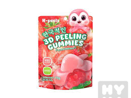 detail K-Peelz jahody 3D peeling 75g 50ks