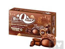 detail Qlove mochi 80g intense chocolate