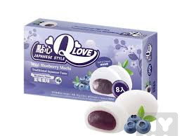 detail Qlove mochi 80g Wild blueberry