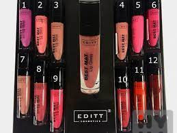 detail Editt Best mat lip gloss 6gx12ks